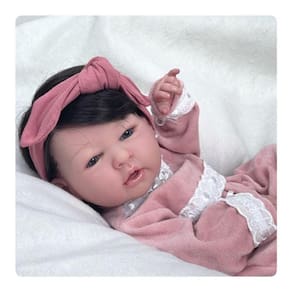 Bebê Reborn Menina Toda De Vinil Siliconado Pode Banhar N09