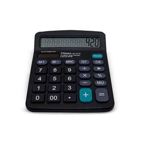 Calculadora De Mesa Escritório Comercial Display 12 Digitos