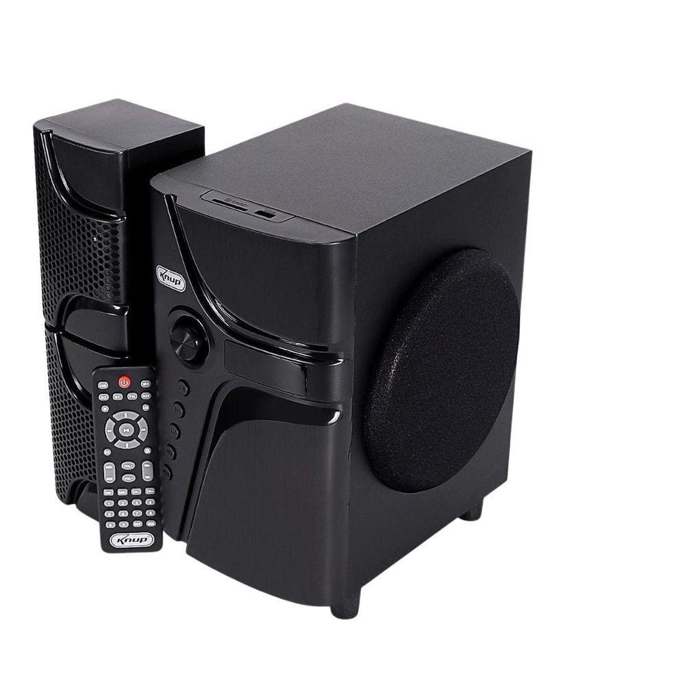 Micro System Home Theater Caixa Som Bluetooth Subwoofer Usb