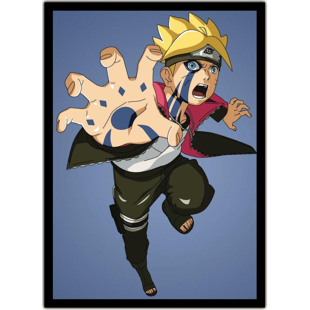 Quadro Decorativo Poster Naruto Uzumaki Desenho Game em Promoção