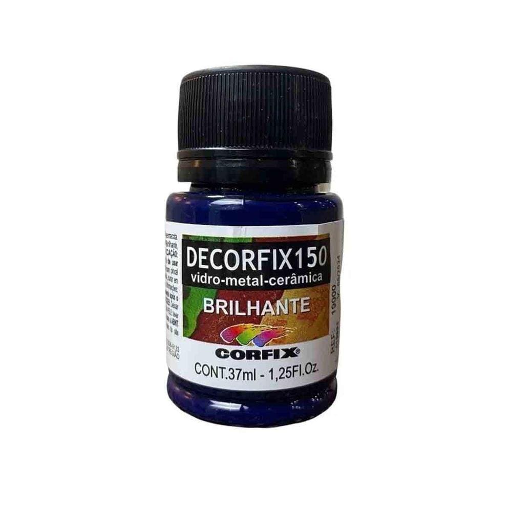 Tinta Decorfix 150 Brilhante 324 Azul Turquesa 37Ml