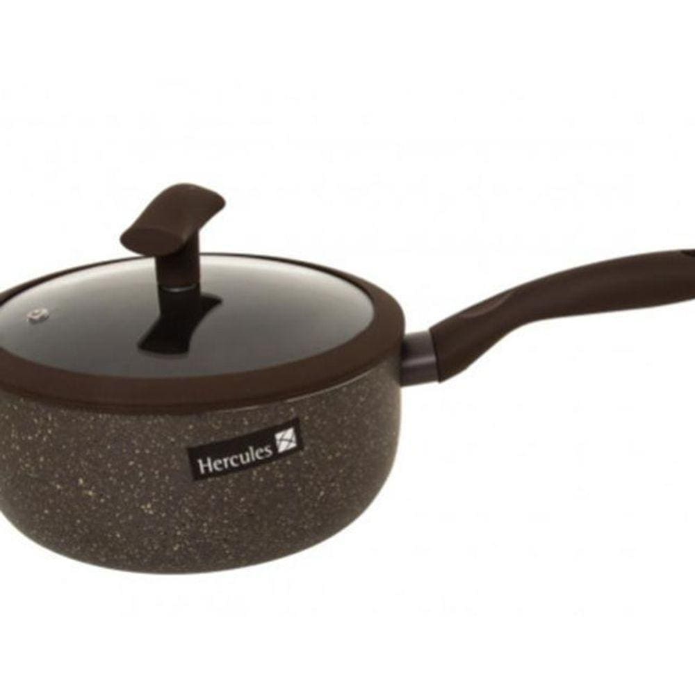 Panela Com Tampa 2,5L Marrom Mundial - Hércules