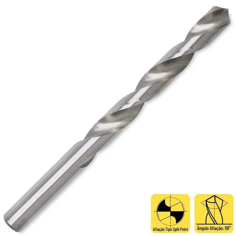 Broca Haste Paralela (hss) - Med. 5,4mm - Din 338n