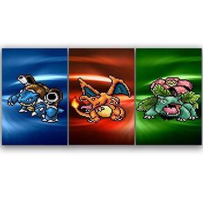 Kit Pokemon Iniciais Kanto