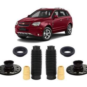 Par Kit Batente Dianteiro Chevrolet Captiva 2009 2010 2011