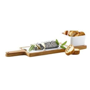 Conjunto Para Queijo Porcelana 37Cm Haskraft