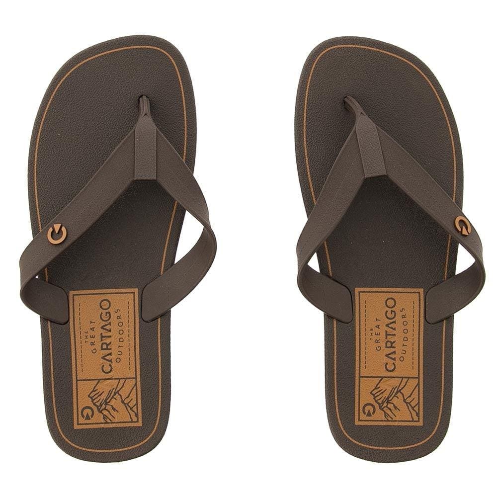 Chinelo Cartago Atlanta Marrom