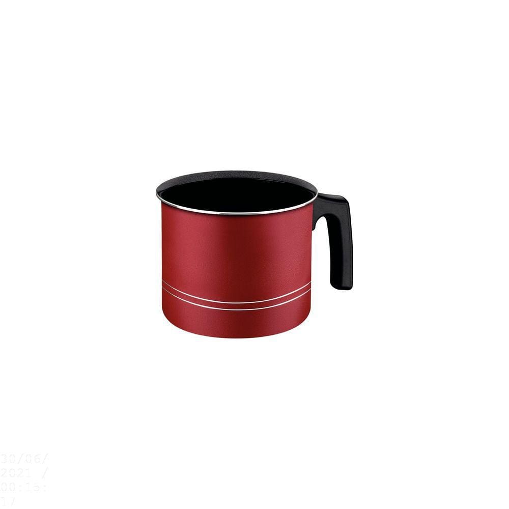 Fervedor Tramontina Sicília em Alumínio com Revestimento Interno e Externo em Antiaderente Starflon Excellent Vermelho 14 cm 1,9 L Tramontina