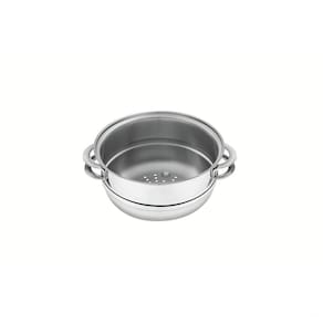 Cozi-Vapore Tramontina Solar em Inox com Alças 16 cm 1,6 L Tramontina