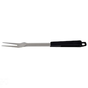 Garfo Trinchante Tramontina Churrasco Black com Lâmina em Aço Inox e Cabo de Polipropileno Preto Tramontina