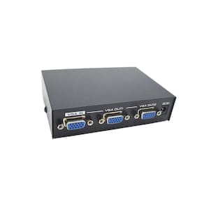 Divisor VGA 1x2 Distribuidor VGA 2 Portas: 1 Entrada 2 Saídas VGA