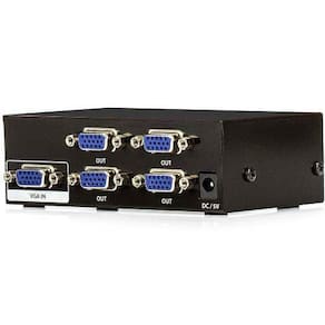 Splitter VGA 1x4 Distribuidor VGA 4 Portas: 1 Entrada 4 Saídas VGA