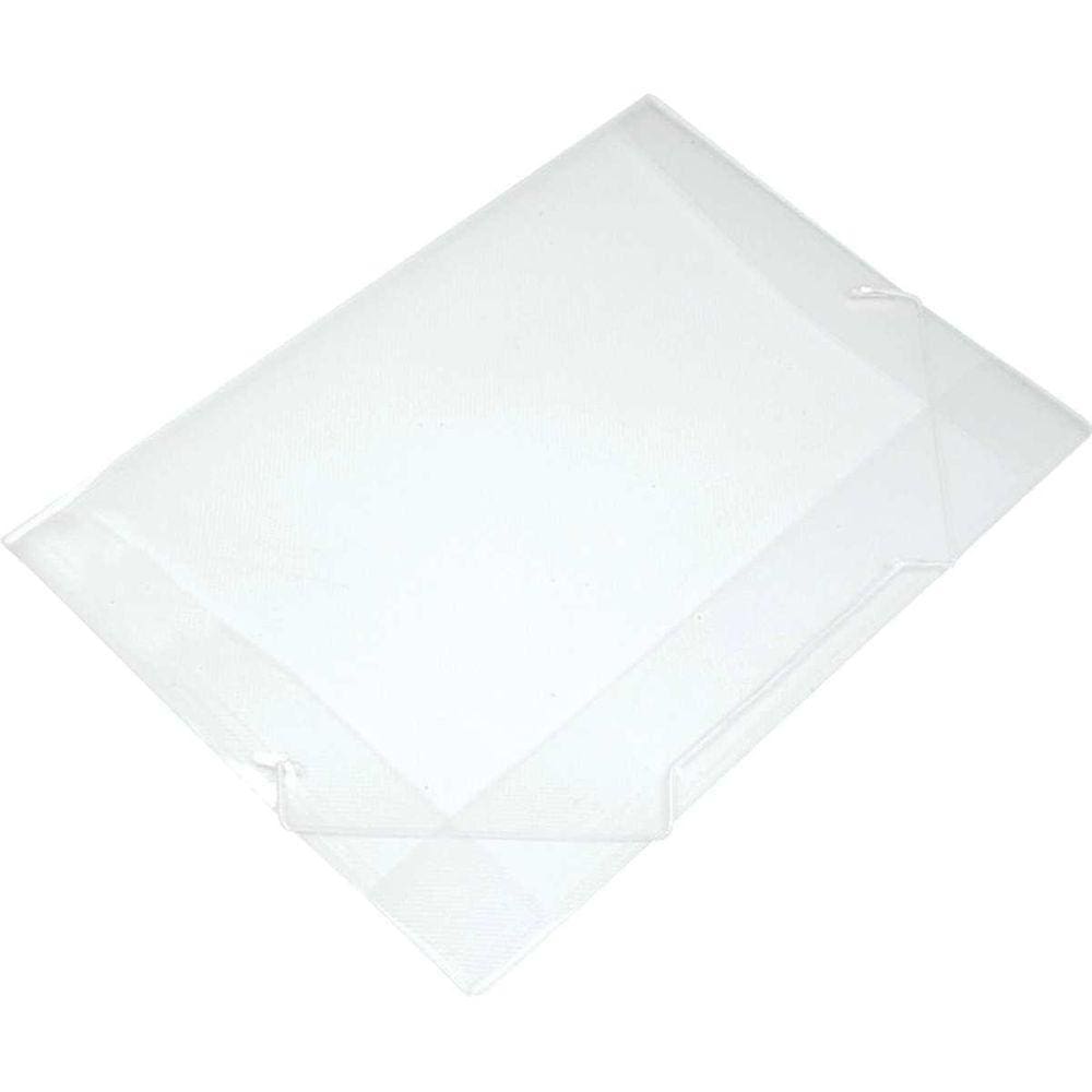 Pasta Aba Elastica Plastica Oficio Cristal Soft 10 Unidades