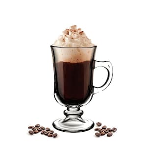 Conjunto 6 Canecas De Vidro Cappucino Coffe 114Ml Hauskraft