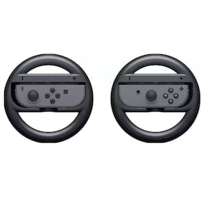Par Volante Nintendo Switch Controle Joy-Coin Grip Preto