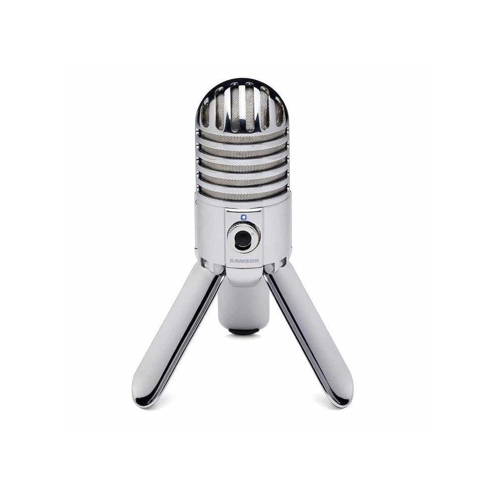 Microfone Condensador Samson Meteor Cardióide Para Voz Usb