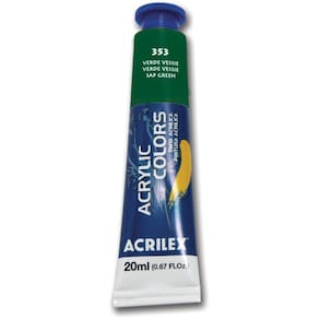 Tinta Acrílica 13123 20Ml Verde Vessie 353 Acrilex