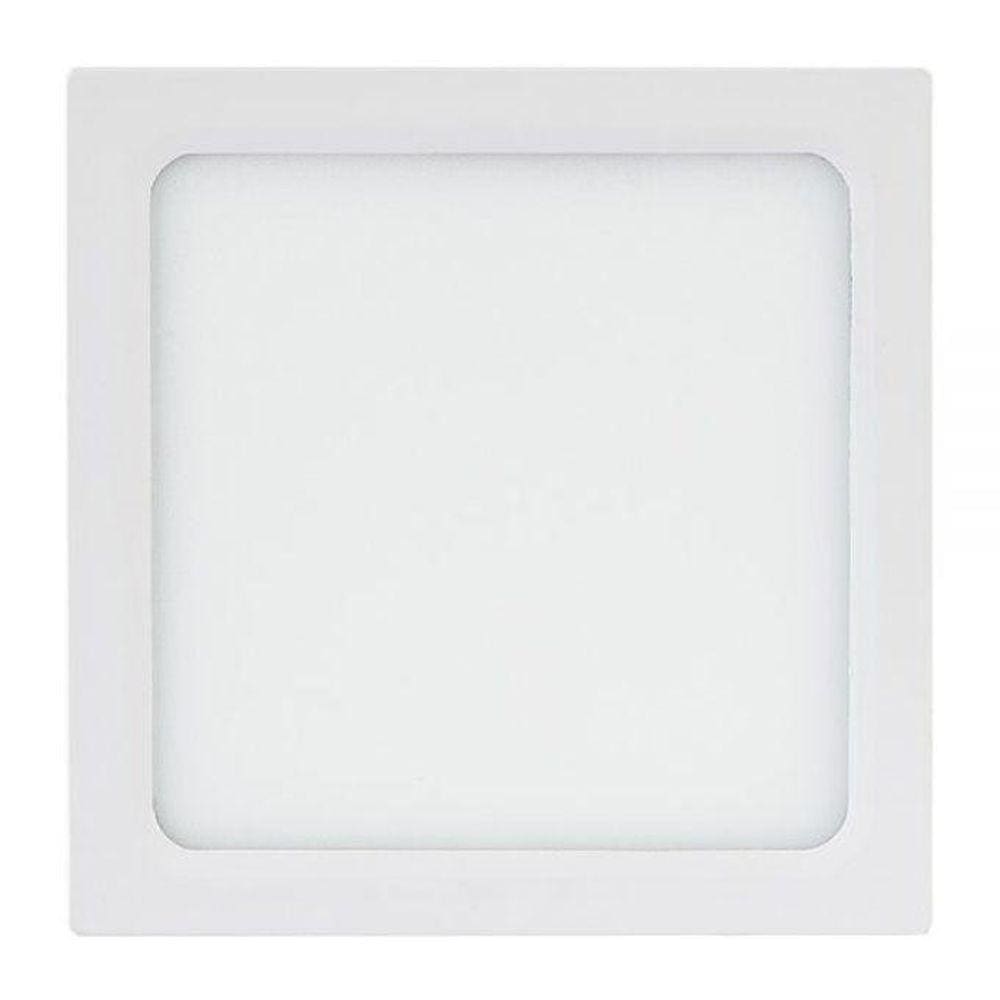 Luminária Led Quadrada Sobrepor 28,5Cm 6500K 24W Brilia