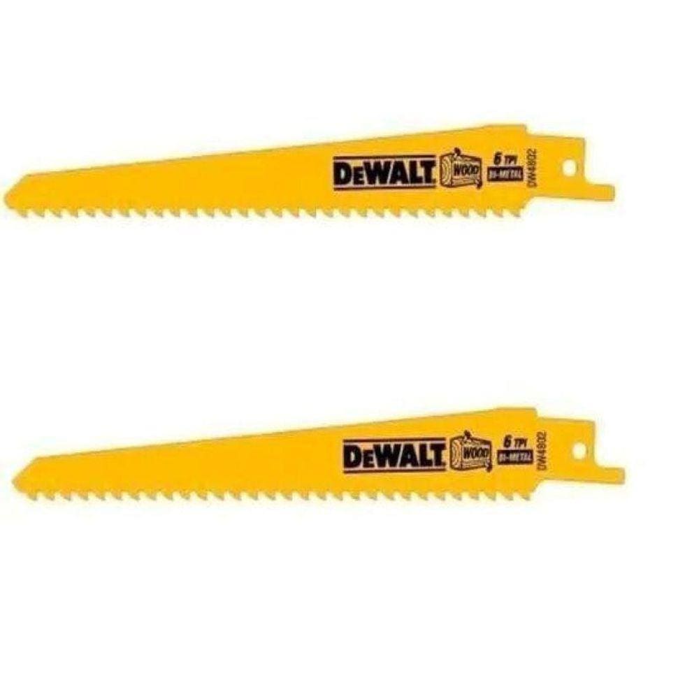 Lâmina Serra Sabre 6 Pol Com 2 Peças Dewalt - Dw4802-2
