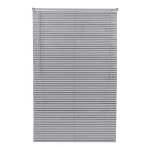 Persiana Horizontal Pvc 25Mm Block 100Larg X 220Alt Cinza