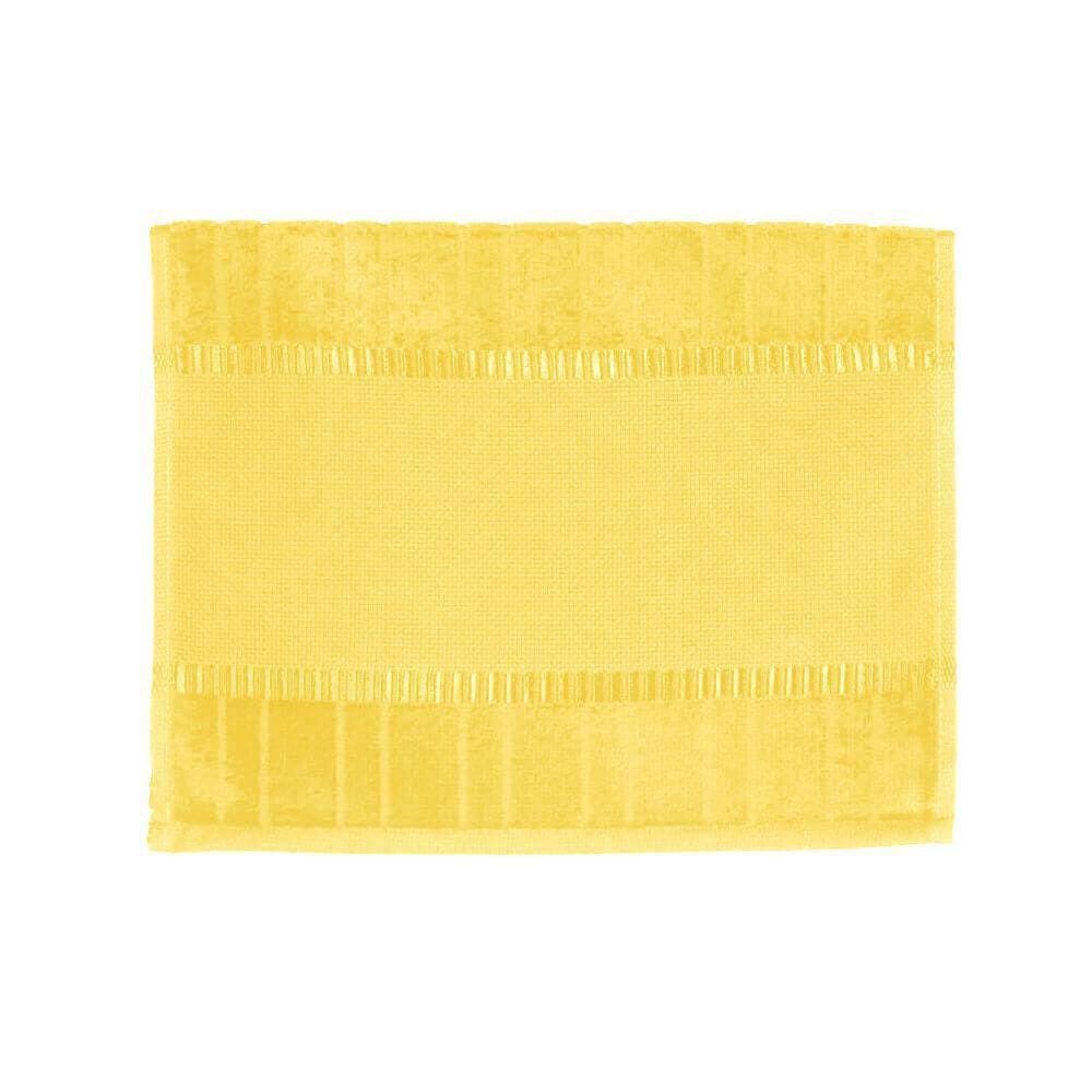 Toalha Para Bordar De Lavabo Bella - Dohler Amarelo 10047