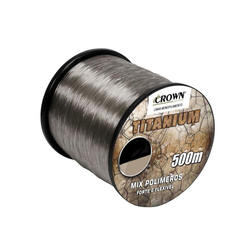 Linha Titanium (Nylon) 0,40Mm 500Mts