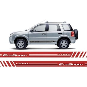 Kit Adesivo Ecosport Ford Eg2 Faixa Lateral Acessórios Lpc