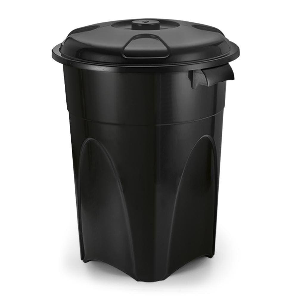 Cesto 100 Lts Reforcado C/Tampa Injeplastec