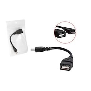 Cabo Adaptador Otg V8 Usb Pen Drive Adaptador Celular Tablet Samsung