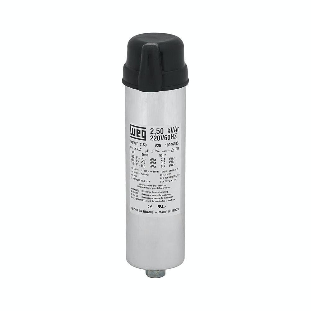 Unidade Capacitiva UCWT3V25 L16 - 3.0 kVAr WEG