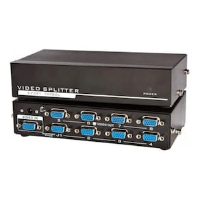 Splitter Vga 1x8 Distribuidor De Sinal De Video Com Fonte