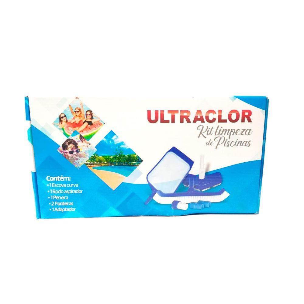 Kit Limpeza para Piscina - 6 Itens