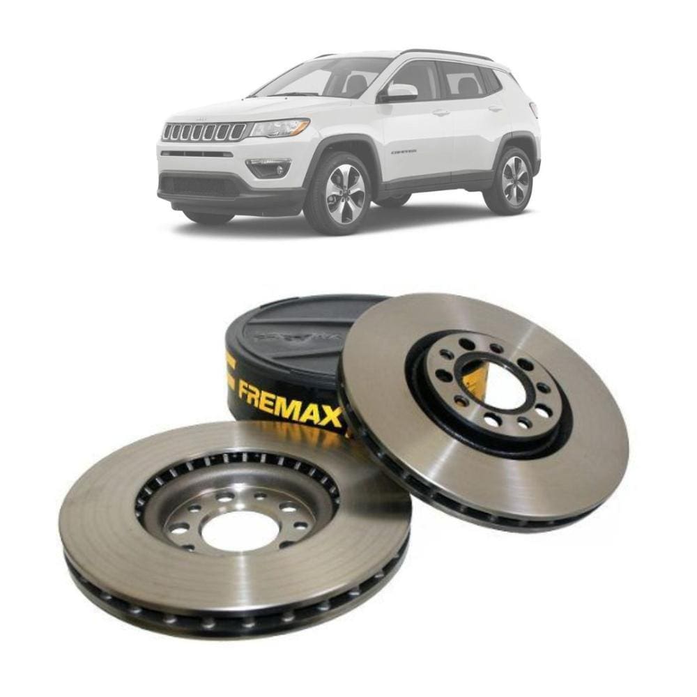 Par Disco Dianteiro Ventilado Fremax Compass 2016-2020
