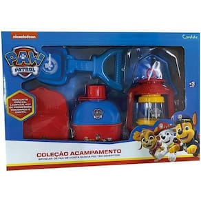 Patrulha Canina Kit Camping Com Fogareiro E Cantil
