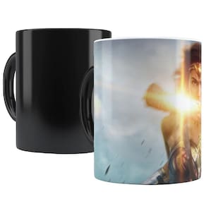 Caneca Mágica Mulher Maravilha Termossensível