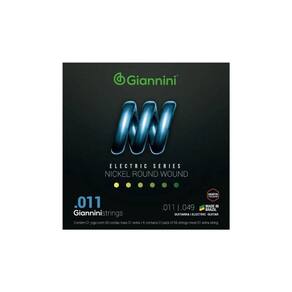 Kit 2 Encordoamento Guitarra Giannini Geegst.11 Nickel
