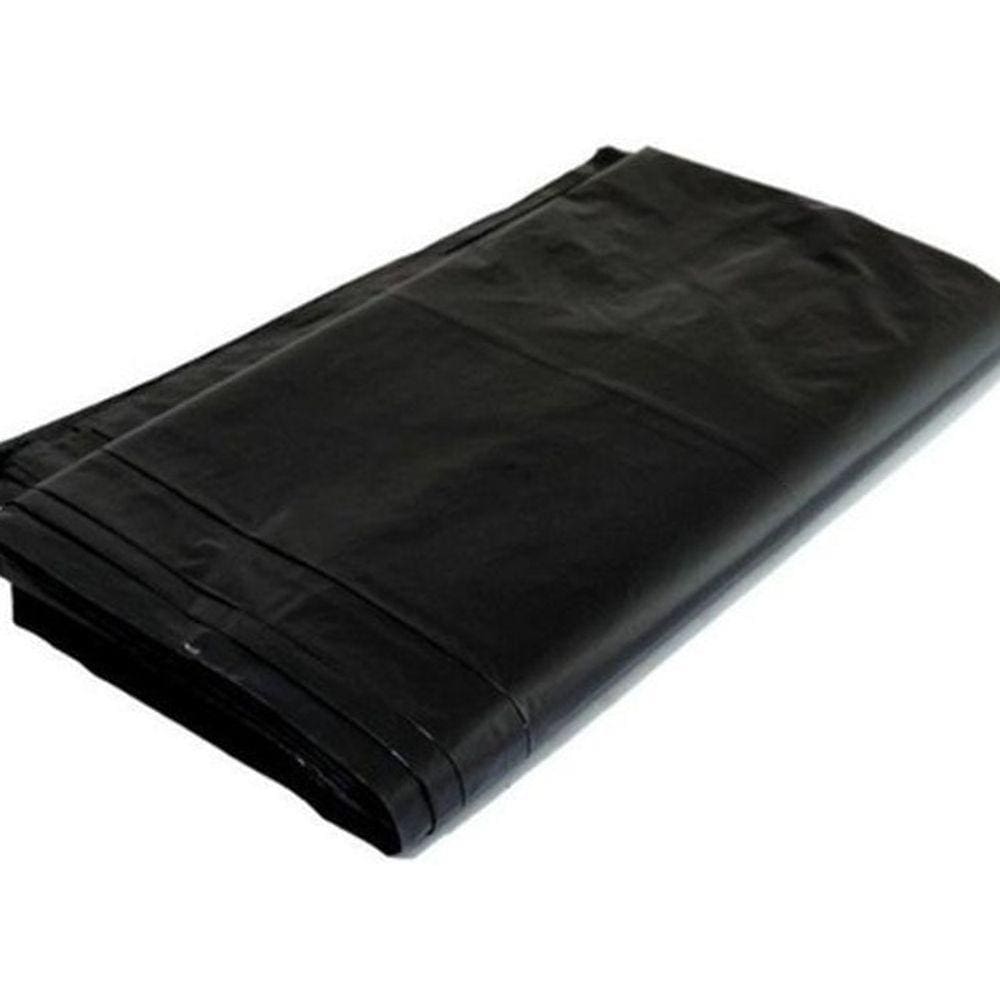 Saco De Lixo 100Lts Preto Gram. 0,12Mm Reforçado C/100 Unids