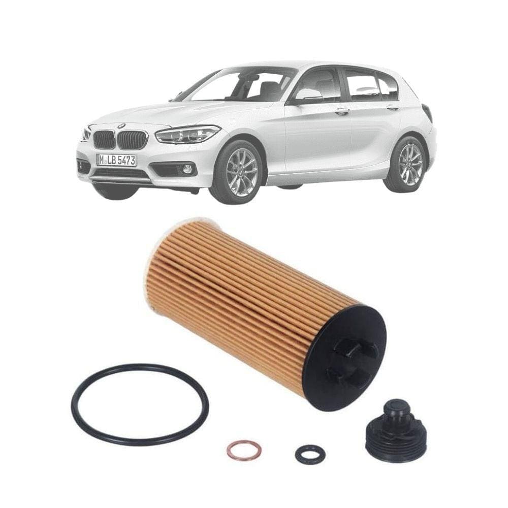 Filtro de óleo Tecfil Bmw 120i de 2017 até 2020