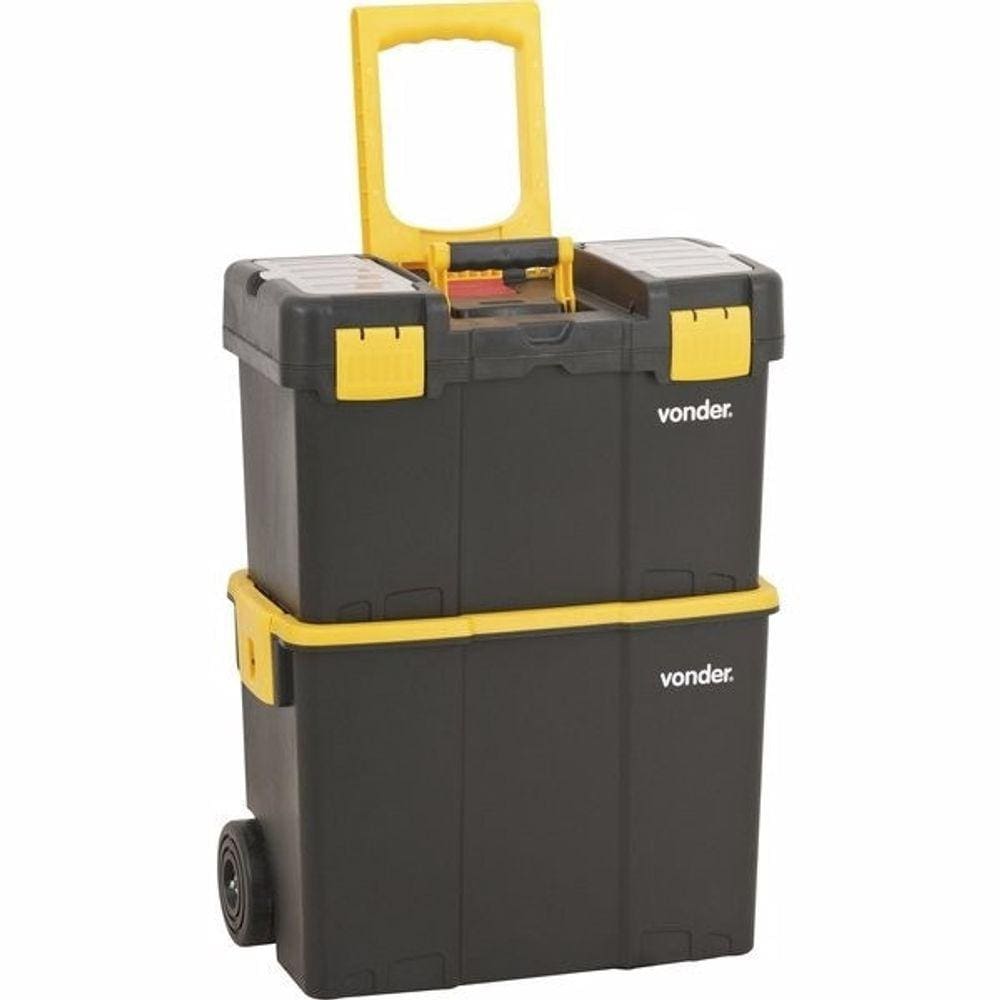 Caixa Ferramentas 2 Maletas com Rodas Crv 0300 Vonder