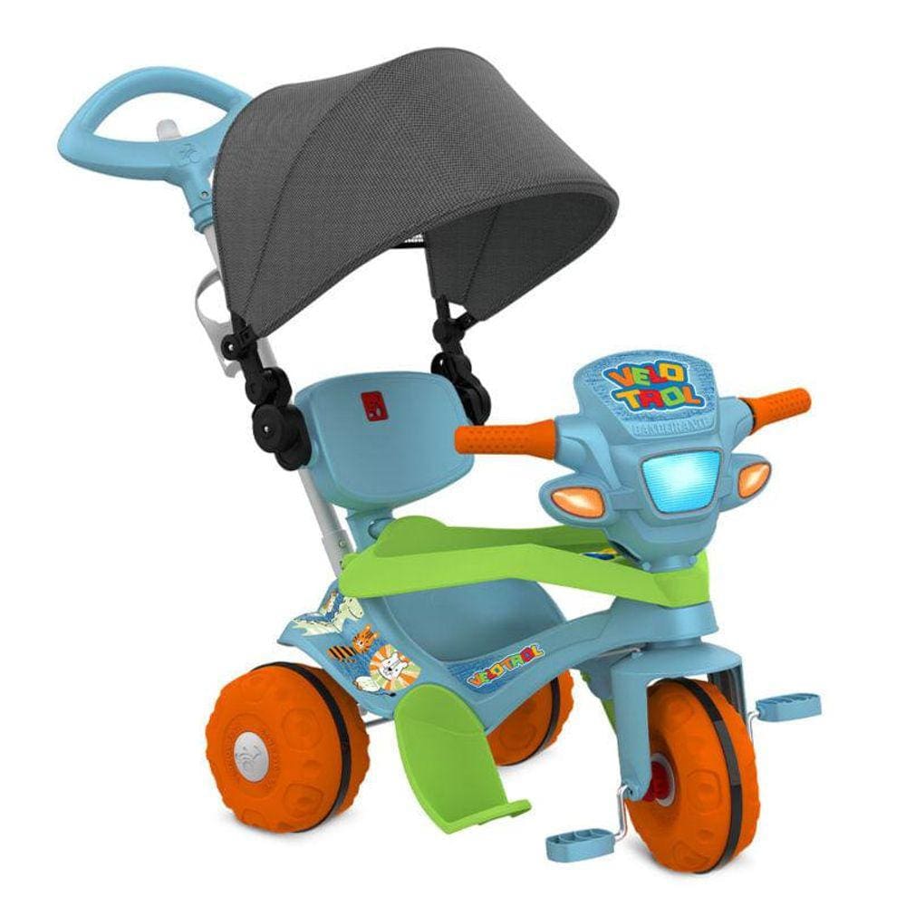 Motoca Infantil Triciclo Com Som E Pedais Velotrol Empurrar em Promoção na  Americanas