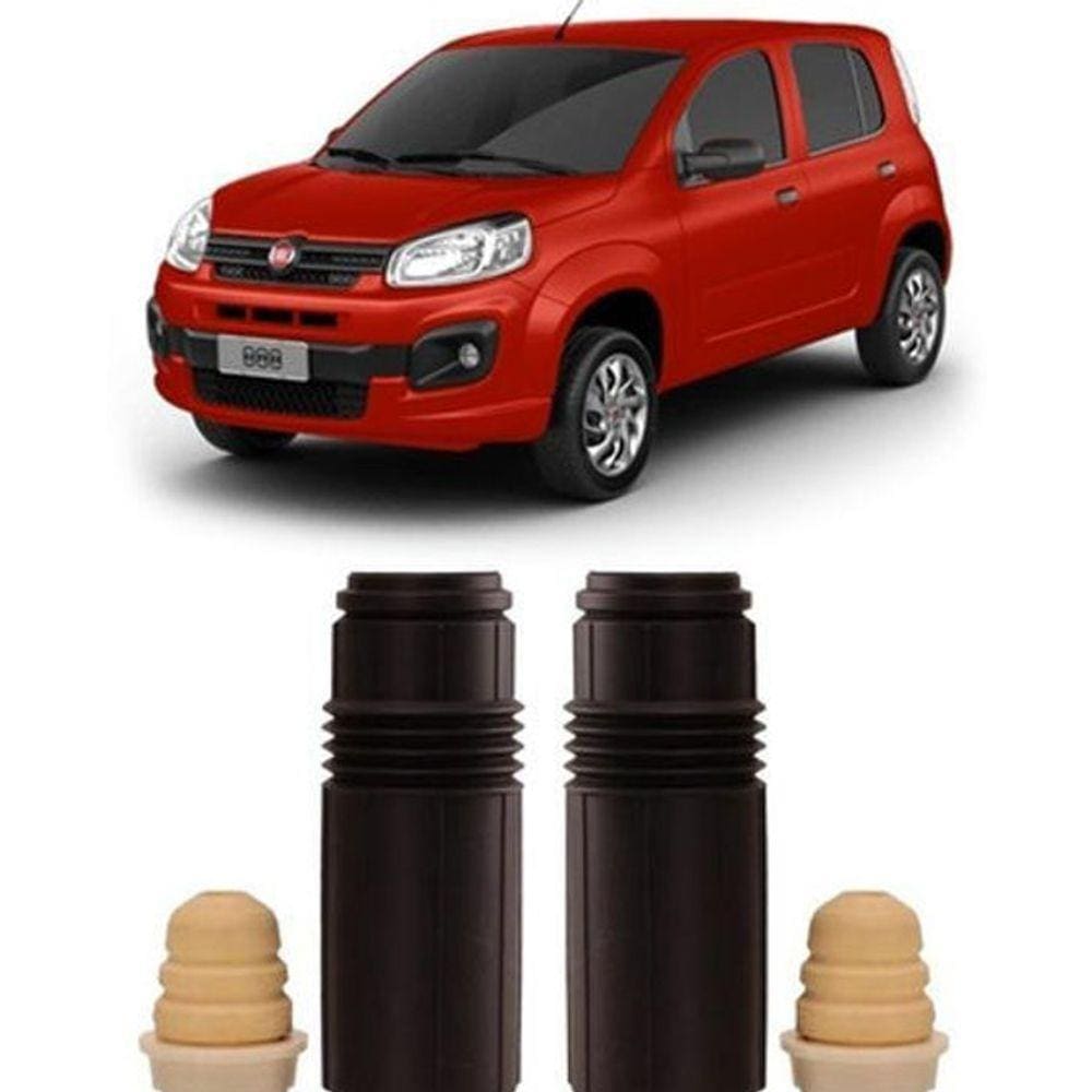 2 Batente Coifa Amortecedor Traseiro Uno 2014 2015 2016 2017