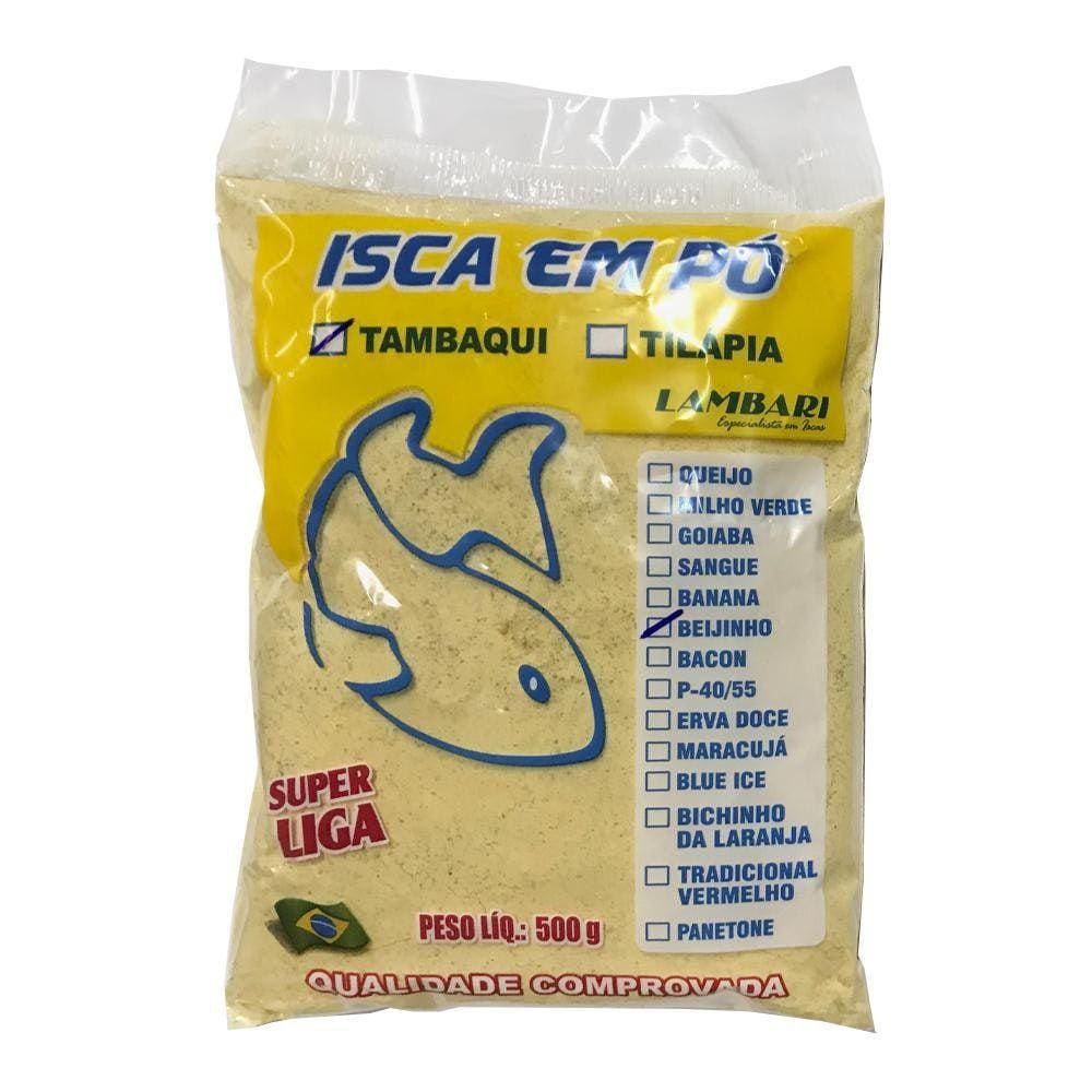 Massa Para Pesca Isca Em Pó 500G Beijinho