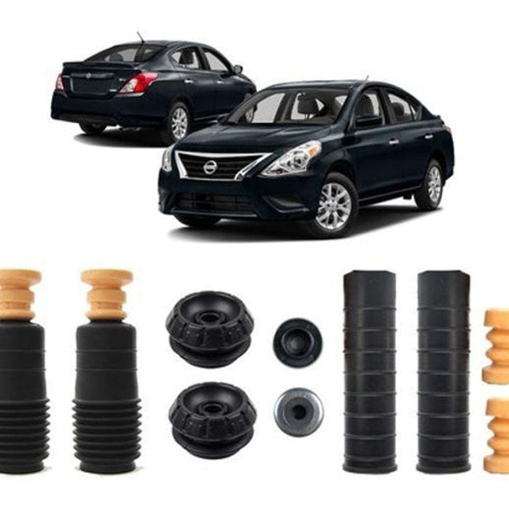 Par Kit Do Amortecedor Versa 2017 2018 19