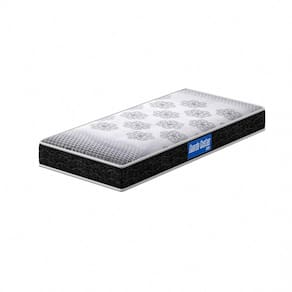 Colchão Solteiro De Espuma D20 Guarda Costas 78x188x12cm Preto/Branco Probel