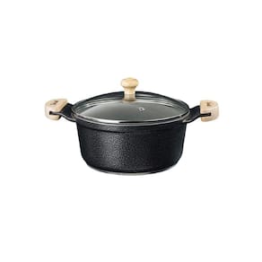 Caçarola Preto Craqueado Antiaderente Cerâmica Javali AM30cm