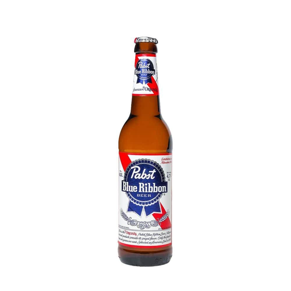 Cerveja Americana Pabst Blue Ribbon 355ml