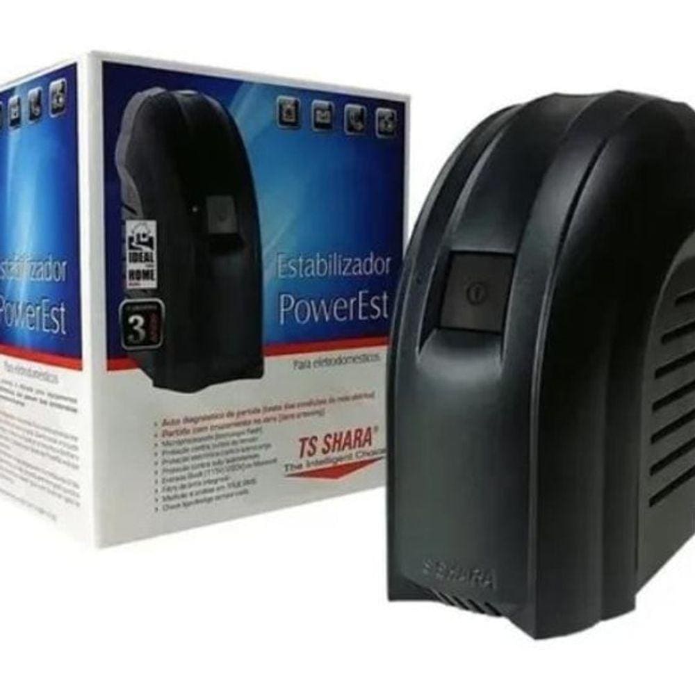 Estabilizador Bivolt 300Va Ts Shara