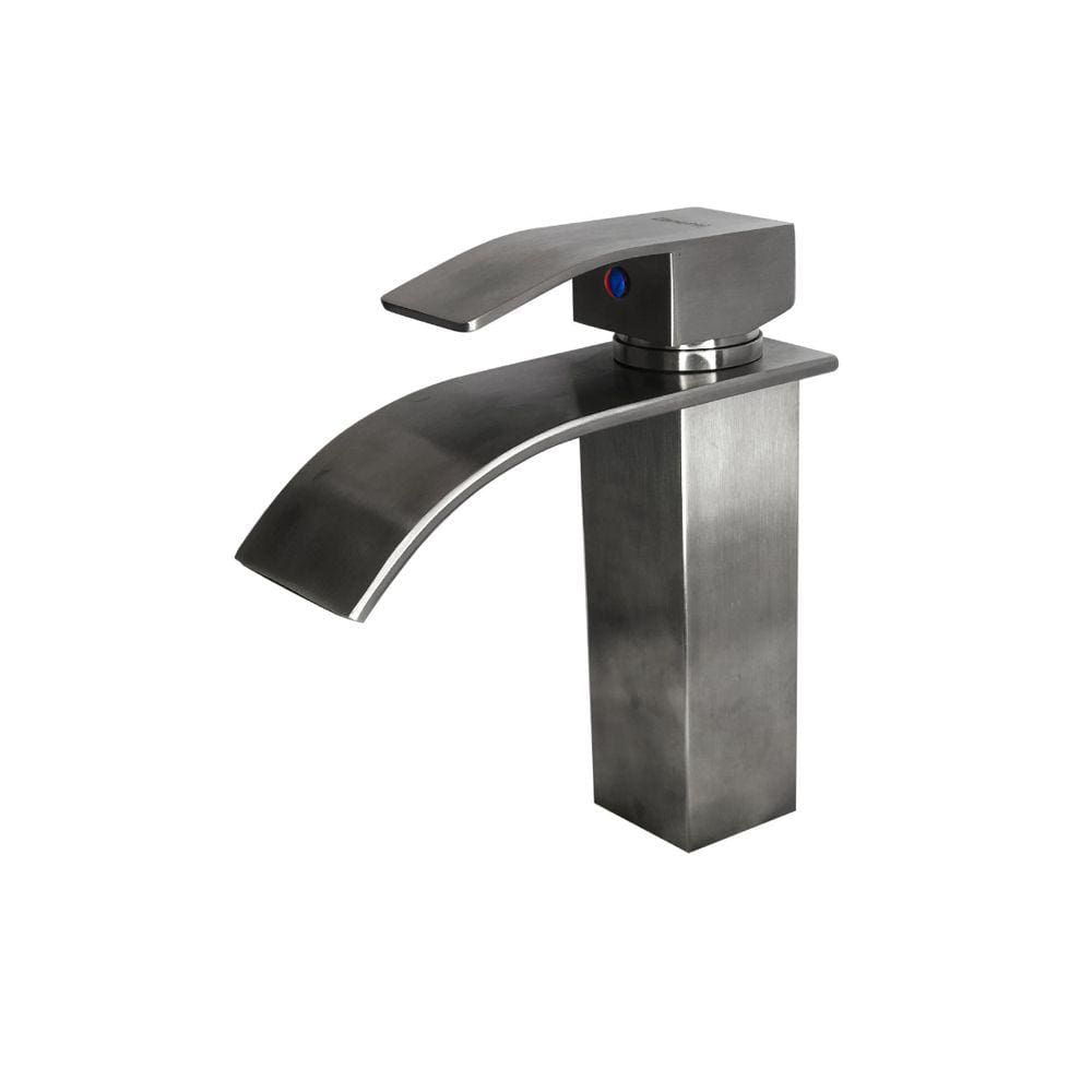 Torneira Monocomando Inox Cascata