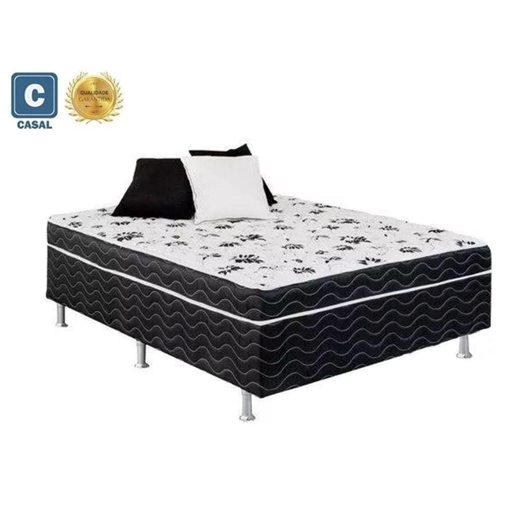 Cama Box Conjugada Casal Mola Ensacada