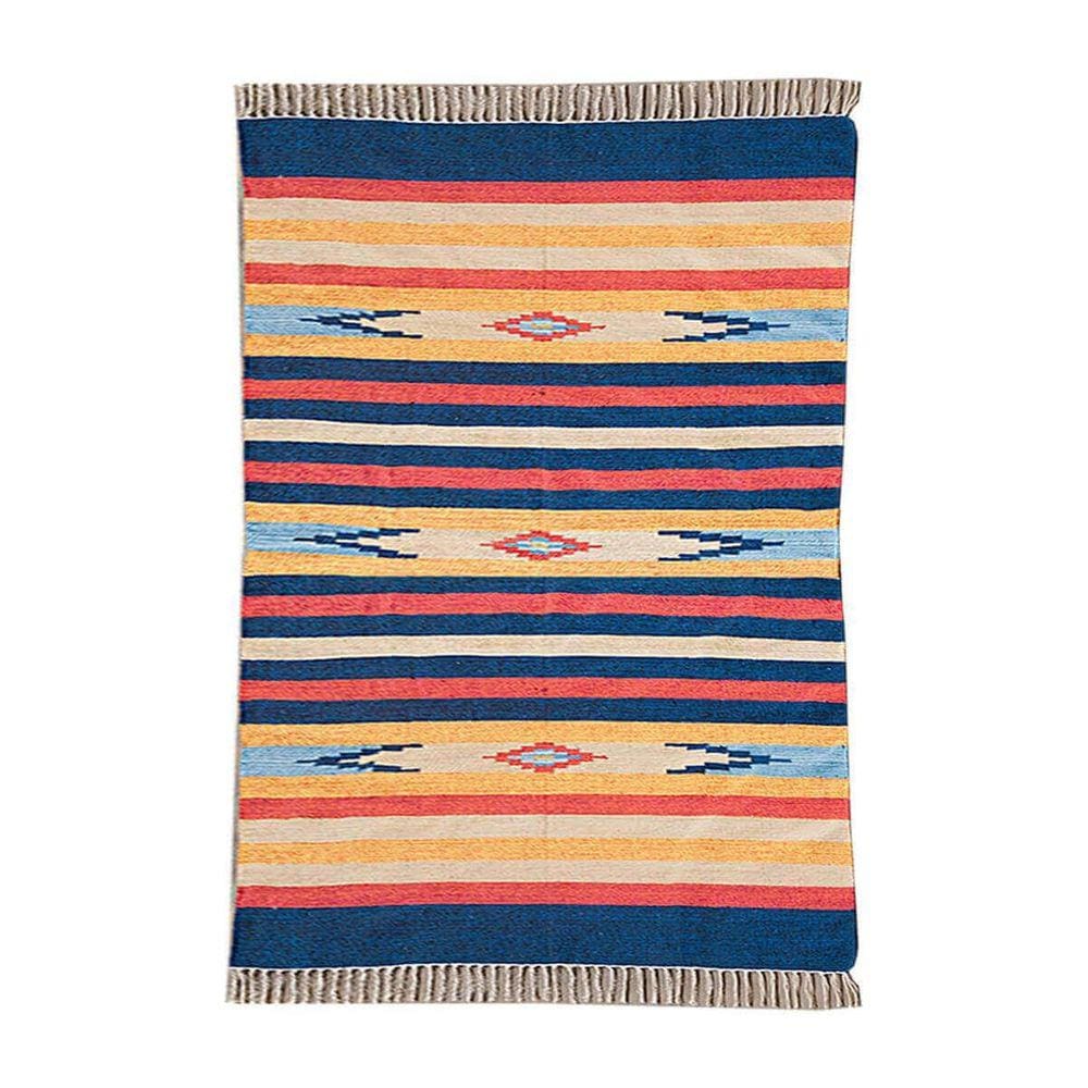 Tapete Sala Rústico 200X250Cm 100% Algodão Gotemburgo Des01